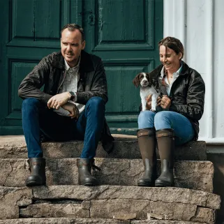 Veste cirée 1919 isolation thermique coton ciré vert kaki S à 3XL