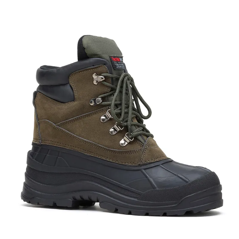 Chaussures Rochette Quebec Kaki nubuck étanche