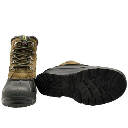 Chaussures Rochette Quebec Kaki nubuck étanche