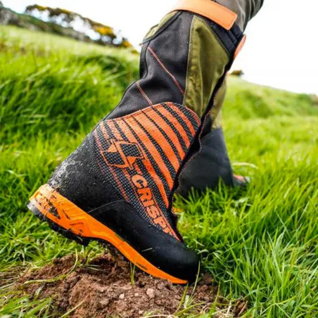 Chaussures-guêtres de chasse CRISPI Highland Pro GTX BOA couleur orange 40 à 47