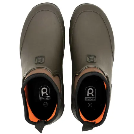 Bottillons Clean Land caoutchouc et néoprène Marron 40 à 47