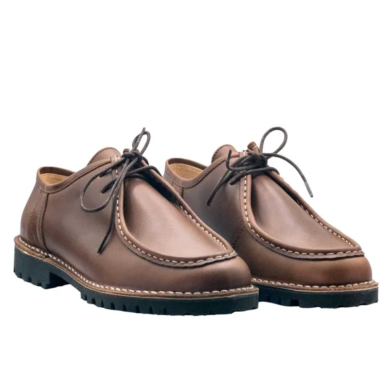 Chaussures Maquignon cuir marron semelle caoutchouc 40 à 46