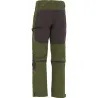 Pantalon chasse enfant Lynx polyester coton vert 6 à 16 ans