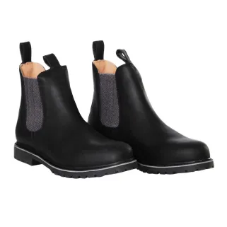 Bottines Chelsea Heritage Farmer Brighton cuir noir 40 à 47