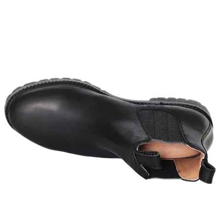 Bottines Chelsea Heritage Farmer Brighton cuir noir 40 à 47