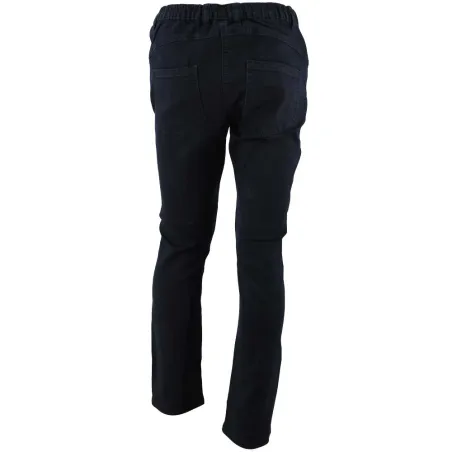 Jeans femme coupe confort coton polyester bleu foncé 38 à 54