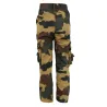 Pantalon enfant treillis 6 poches coton camo 6 à 14 ans