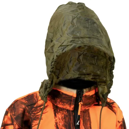 Blouson enfant Softshell Ghostcamo 3 poches polyester 6 à 16 ans