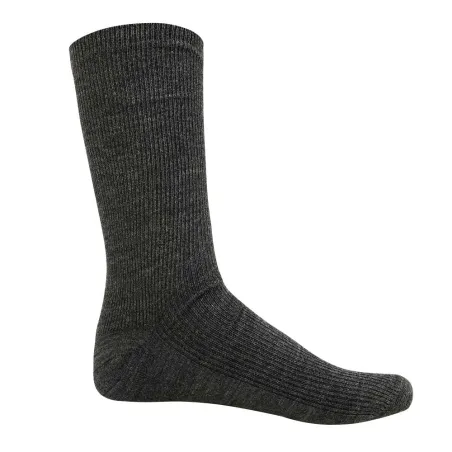 Lot de 3 paires de chaussettes confort sans élastique noir gris