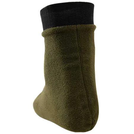 Chaussons de Bottes Polaires polyester kaki et noir 39/40 à 43/45