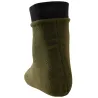 Chaussons de Bottes Polaires polyester kaki et noir 39/40 à 43/45