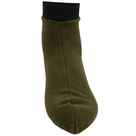 Chaussons de Bottes Polaires polyester kaki et noir 39/40 à 43/45
