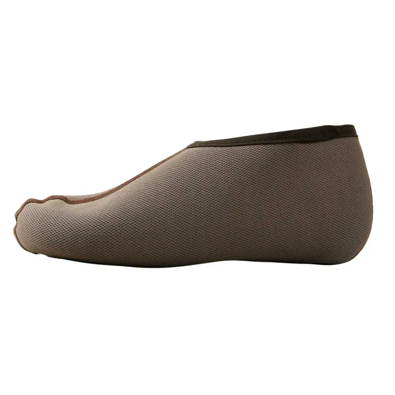 chausson de bottes polycoton polyviscose gris