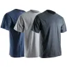 Lot 3 T-shirts LMA (gris-bleu-noir) taille 3 à 3XL