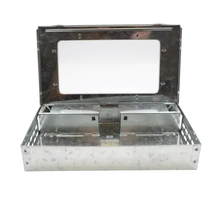 Boite à Appât Multiprise pour Souris acier galvanisé