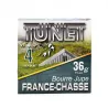 25 cartouches France Chasse 12/70 36g plomb de 4