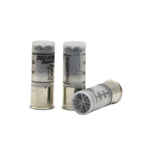 Boite de 10 Cartouches de chasse cal.12/70 Duo Sous-bois