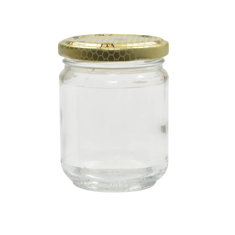 Lot de 20 pots en verre 250 g avec couvercles