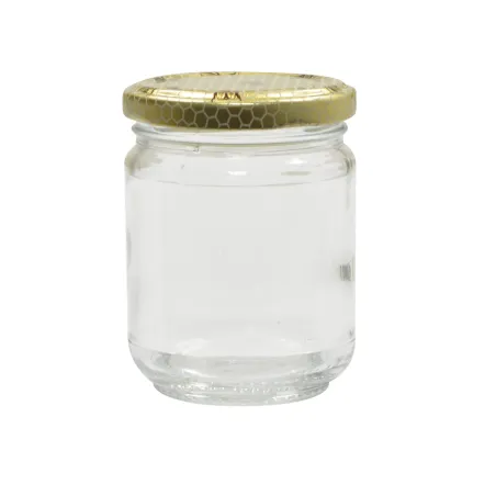 Lot de 20 pots en verre 250 g avec couvercles