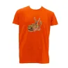T-shirt orange grands animaux Bartavel®