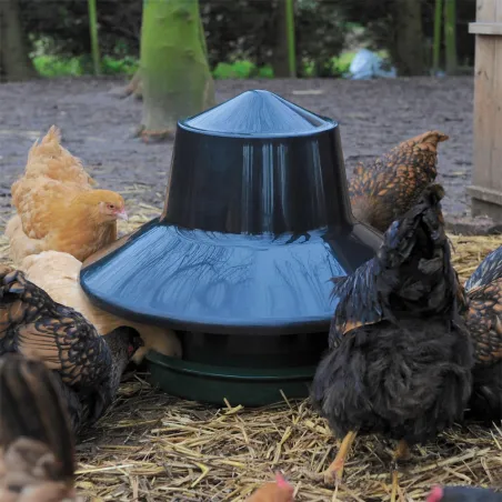 Mangeoire antipluie pour gibier 25 kg faisans perdrix et volailles