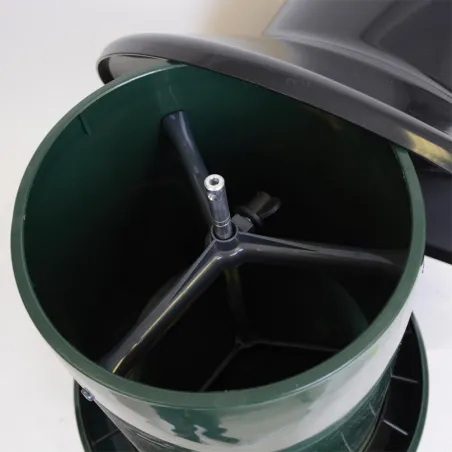 Mangeoire antipluie pour gibier 25 kg faisans perdrix et volailles