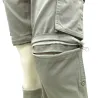 Pantalon treillis 6 poches homme 3 en 1 coton beige 38 à 66