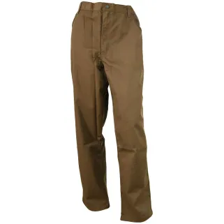 Pantalon de chasse T649N polyester coton marron taille 60