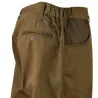 Pantalon de chasse T649N polyester coton marron taille 60