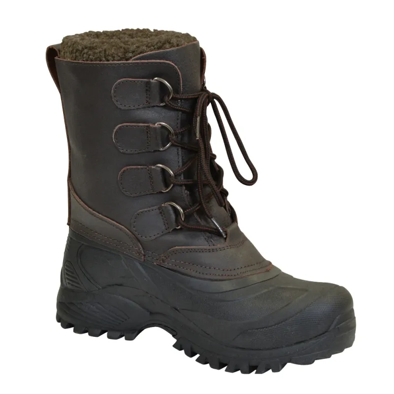 Chaussures de marche isolantes Hudson cuir marron 40 à 46