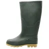 Bottes PVC vertes en plastique - Chaussures imperméables