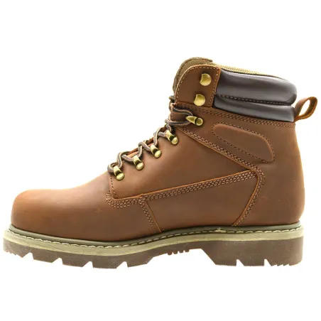 Chaussures de marche montantes Detroit cuir Marron 40 à 47