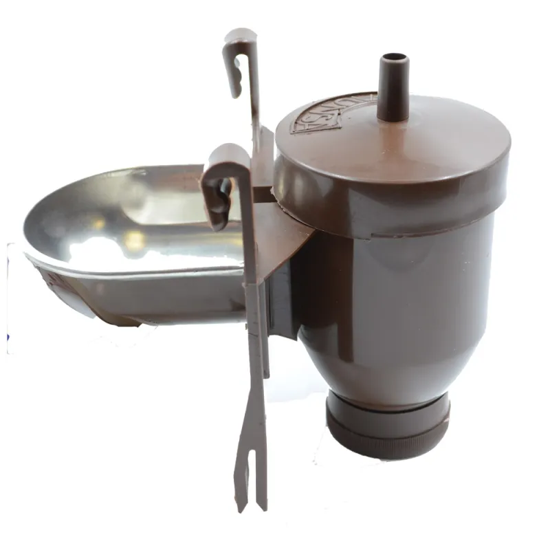 Abreuvoir automatique système à flotteur fixation grillage