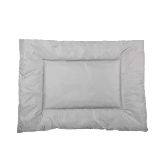 Matelas antidérapant gris 300D 90x65 cm pour chien | Confort