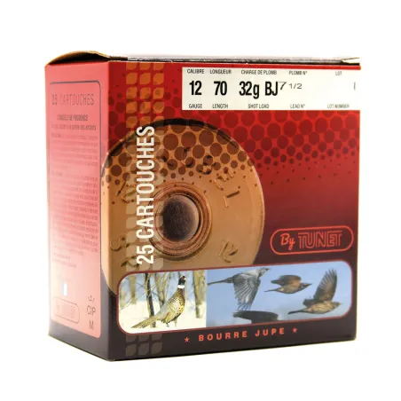 Boite de 25 Cartouches de chasse cal.12/70 DUCATILLON® ECO "Type 32"