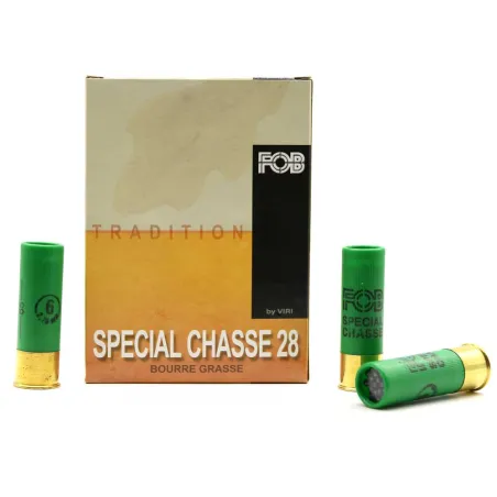 Boite de 10 cartouches Tradition Standard cal16 BG 28g pb6 395m/s