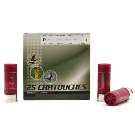 100 Cartouches de chasse cal.12/70 ECO Type 36 Pb6
