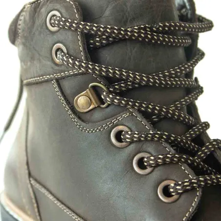 Chaussures homme montantes zippées Torki cuir gras 41 à 46