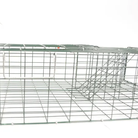 Lots de 5 nasses à rats musqués 2 entrées 100 X16 X 34 cm