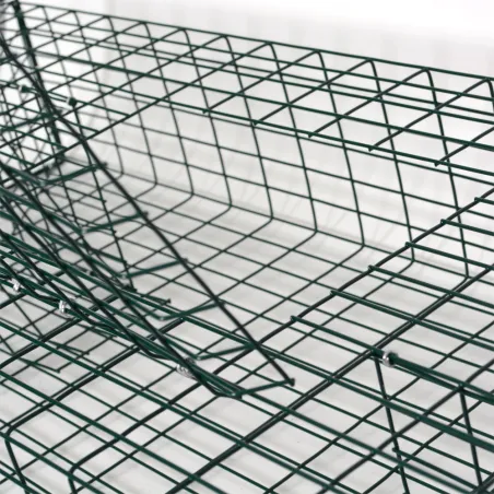 Lots de 5 nasses à rats musqués 2 entrées 100 X16 X 34 cm