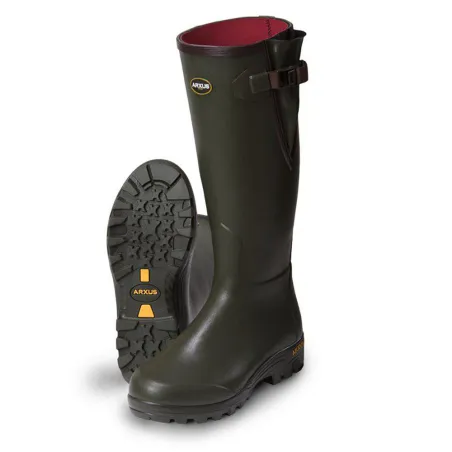 Bottes Pioneer Nord Hunting Green isolation caoutchouc 40 à 46