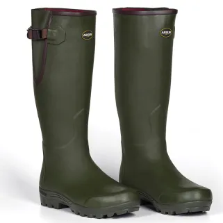 Bottes Pioneer Nord Hunting Green isolation caoutchouc 40 à 46