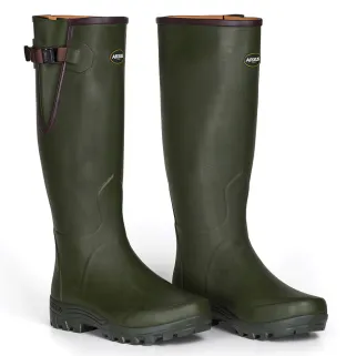Bottes Pioneer Hunting Green confort caoutchouc 40 à 46