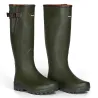Bottes Pioneer Hunting Green confort caoutchouc 40 à 46