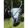 Paire de roues stabilisatrices diam. 25 cm pour brouette universelle