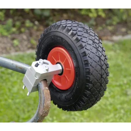 Paire de roues stabilisatrices diam. 25 cm pour brouette universelle