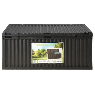 Coffre de rangement jardin 120 cm polypropylène