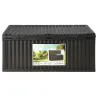Coffre de rangement jardin 120 cm polypropylène