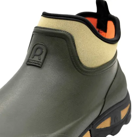 Bottillons Clean Land caoutchouc et double néoprène Kaki 40 à 47