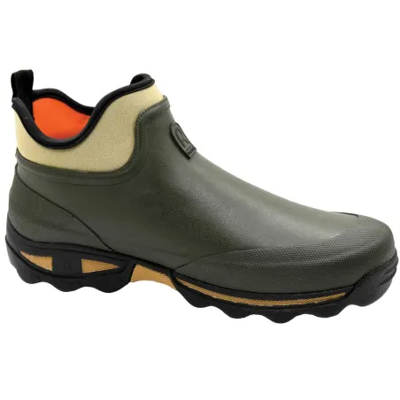 Bottillons Clean Land caoutchouc et double néoprène Kaki 40 à 47
